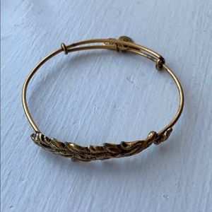 Gold Alex and Ani EARTH Elements Bracelet